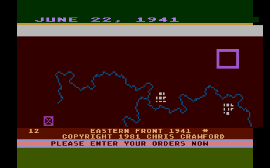 Eastern Front (1941) atari screenshot